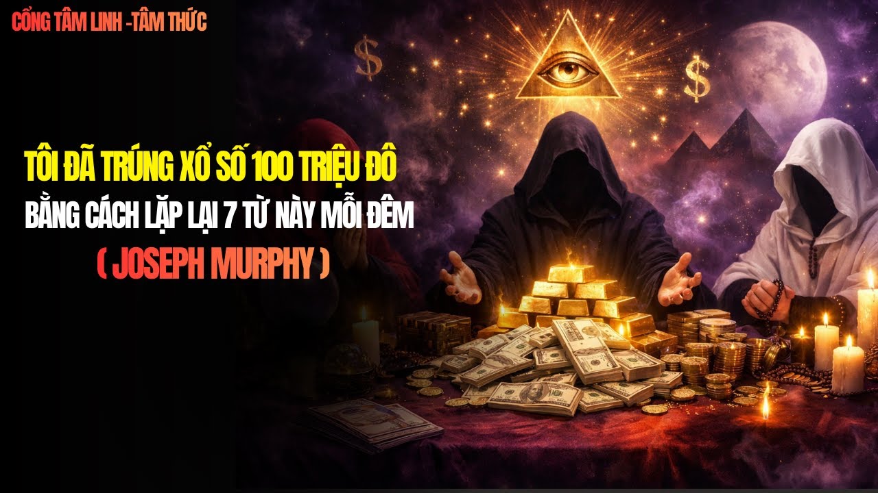 TÔI ĐÃ TRÚNG XỔ SỐ 100 TRIỆU ĐÔ.  BẰNG CÁCH LẶP LẠI 7 TỪ NÀY MỖI ĐÊM - JOSEPH MURPHY