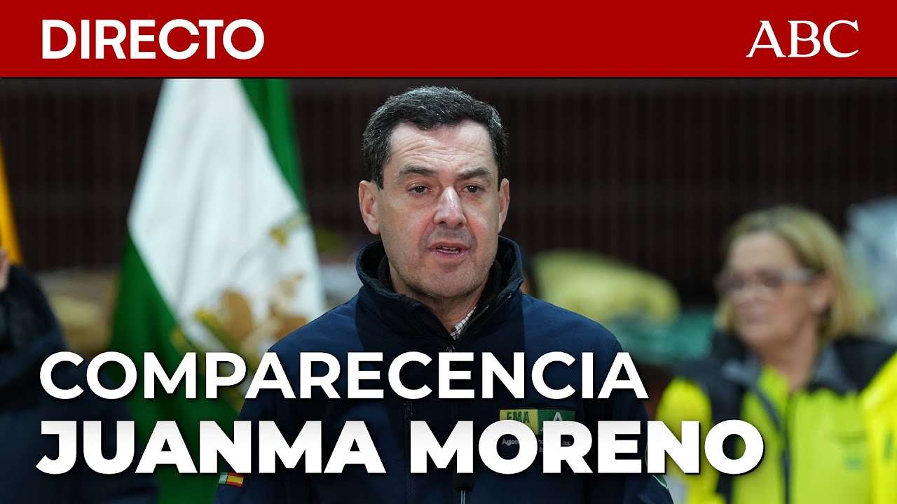 🔴 DIRECTO | JUANMA MORENO interviene en una DECLARACIÓN INSTITUCIONAL tras el accidente de ADAMUZ
