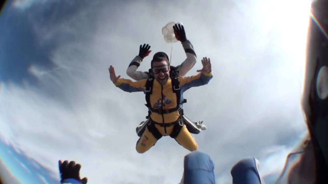 SALTANDO A 4000 METROS!! #Skydiving. INCREIBLE!!