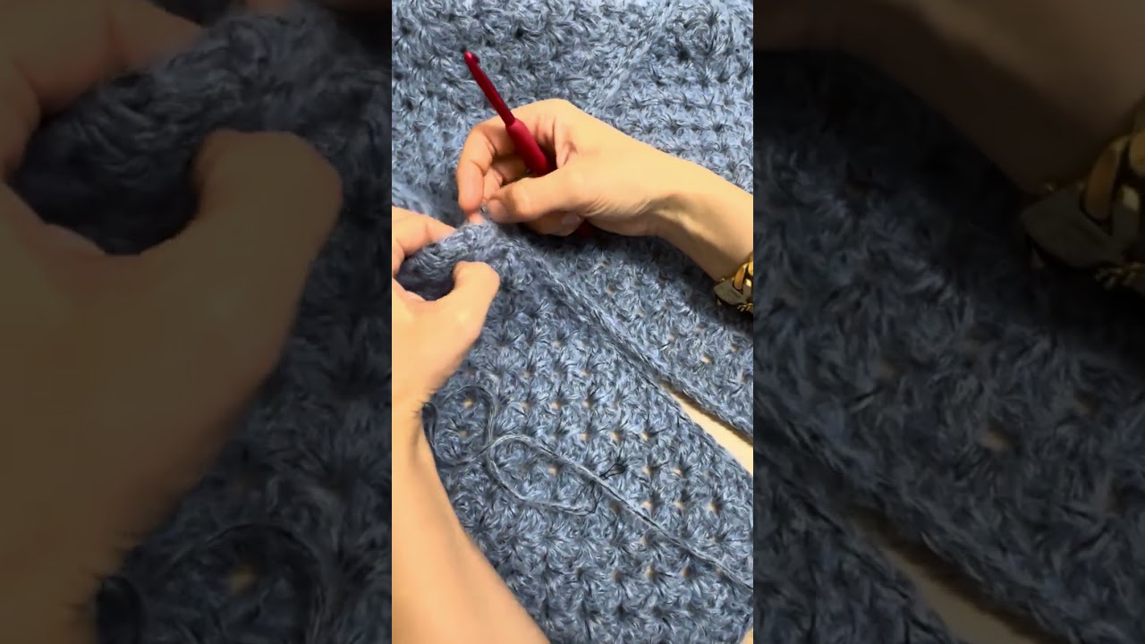 8 motif yelek yapımı motif birleştirme 