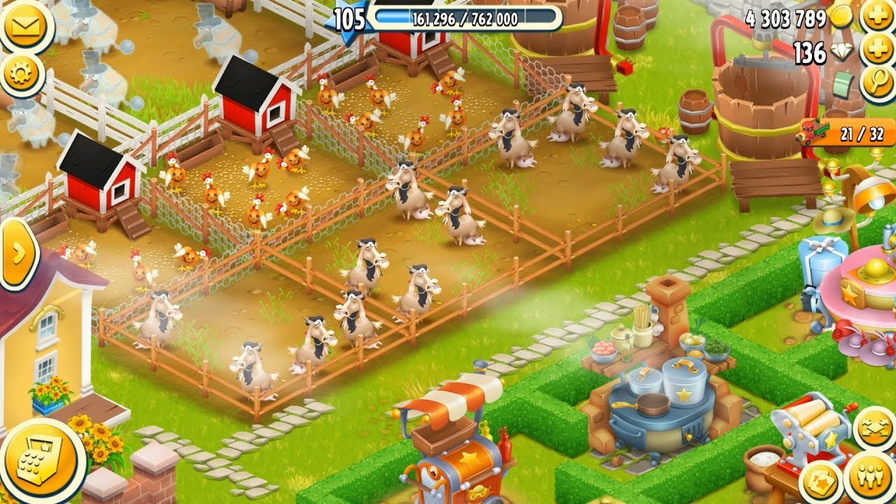 Hay Day Level 105 Update 26 HD 1080p