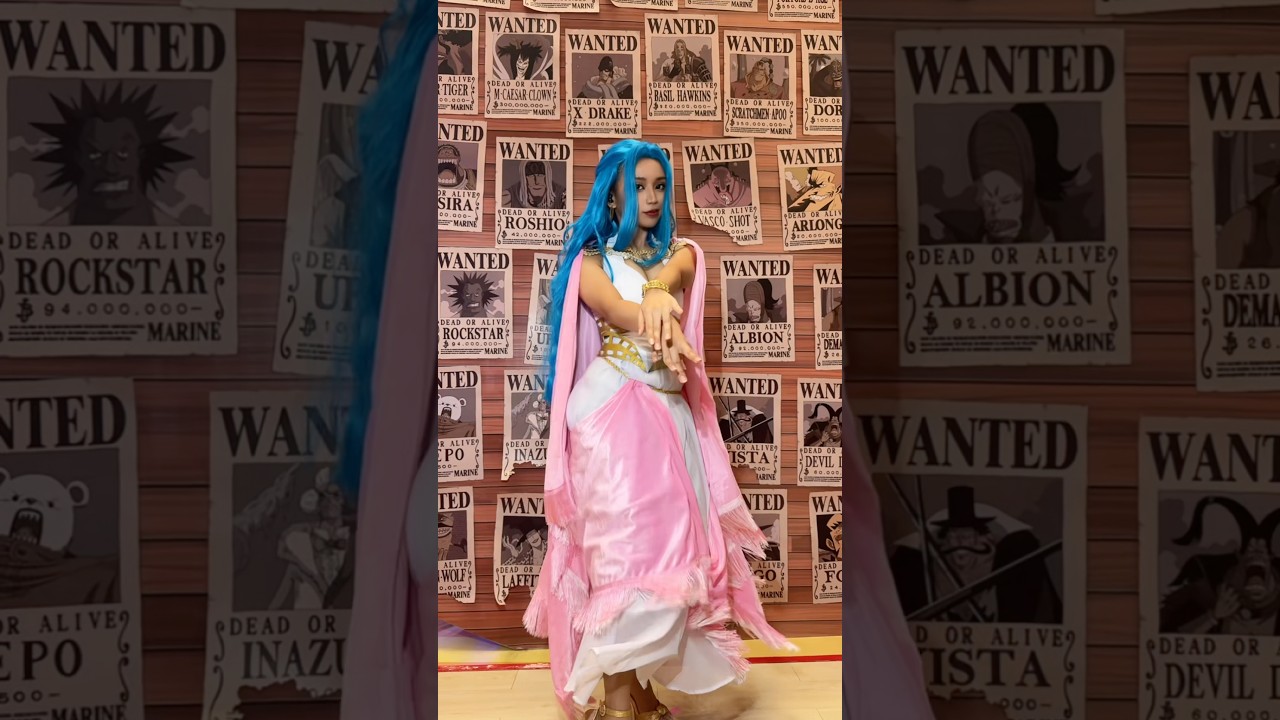 Day 2 Of Cosplay Transformation : Vivi Nefertari Cosplay (One Piece)