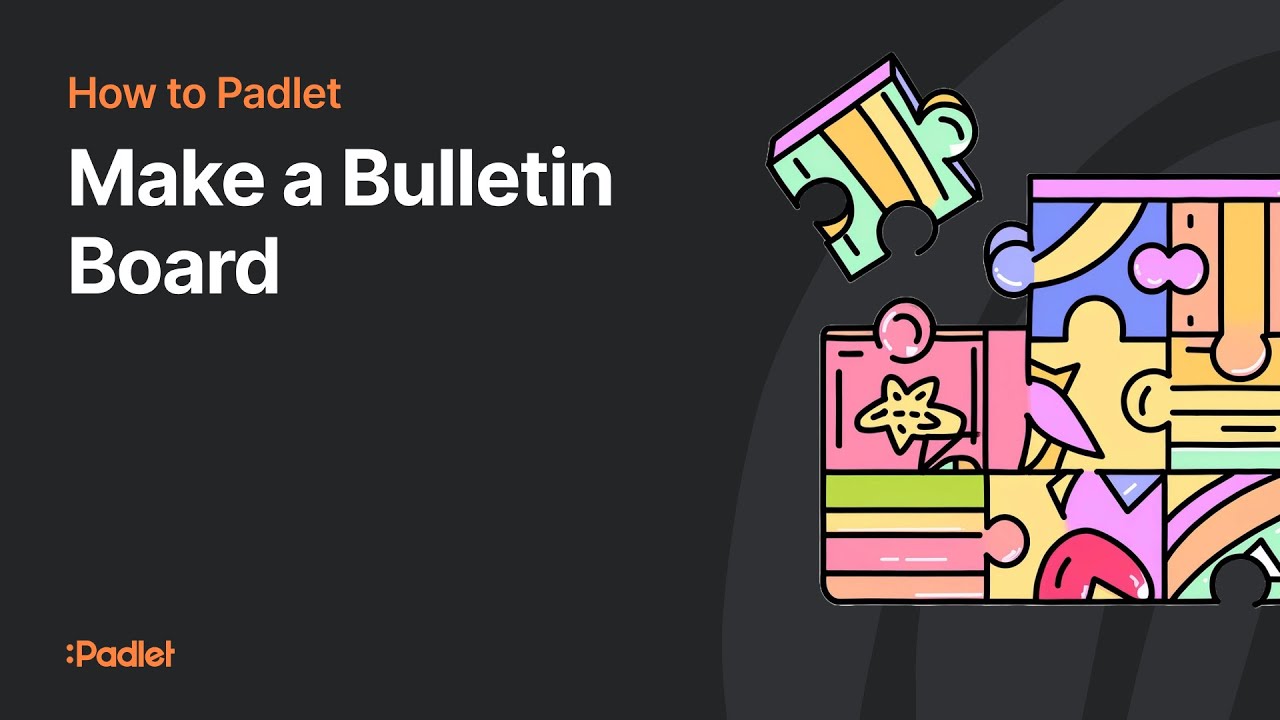 How to make a bulletin board on Padlet