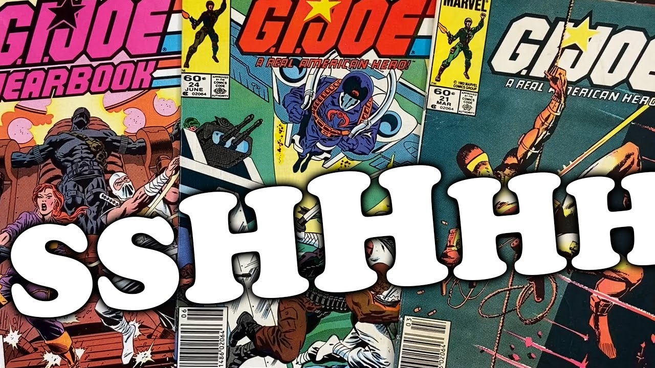 G.I.Joe 21 and Yearbook 3 - No words, all pictures!