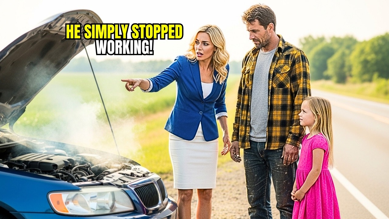 Homeless Single Dad Tells a Millionaire CEO: I Can Fix Your Car for a Plate of Food