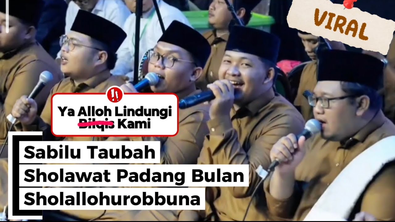 Sholawat Padang Bulan - Sholallohurobbuna | Sabilu Taubah Live Perform Kajian Gus Iqdam