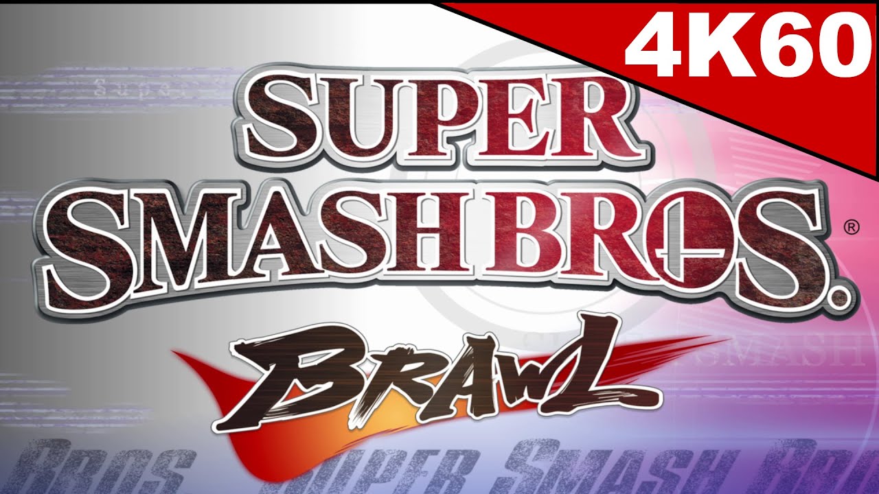 SUPER SMASH BROS BRAWL | Intro - [4K]60FPS
