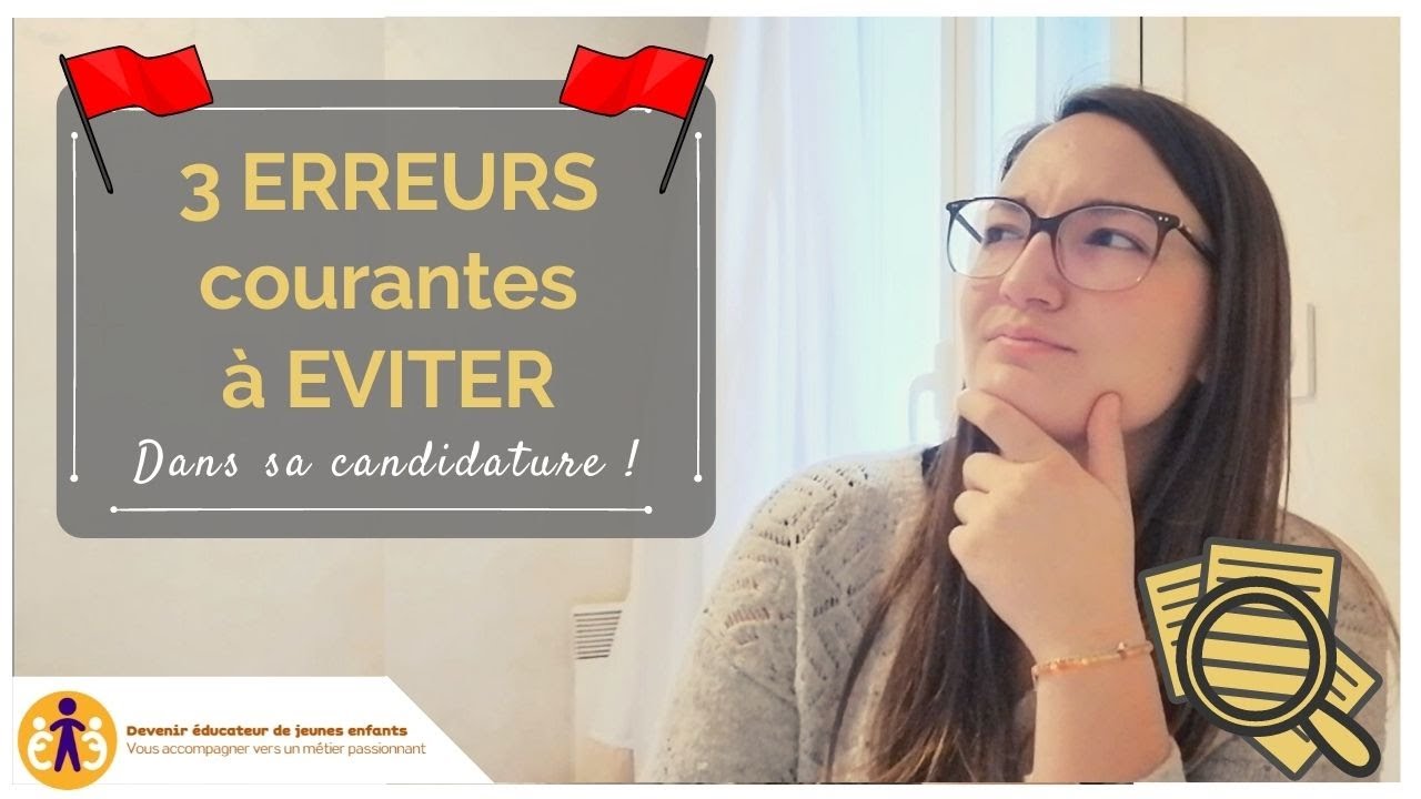 ❌ 3 ERREURS à ne pas dire pour REUSSIR les sélections EJE