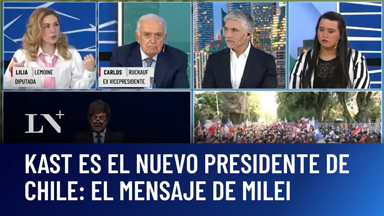 Kast es el nuevo presidente de Chile: el mensaje de Milei