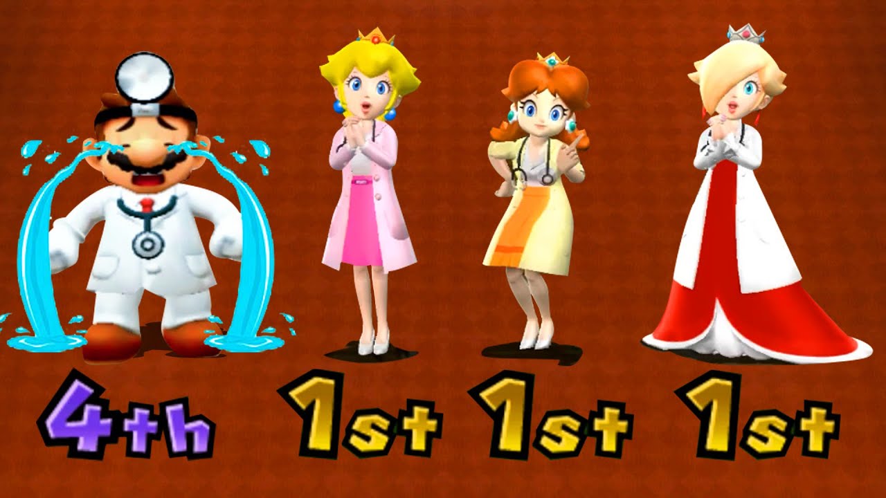 【マリオパーティシリーズ】すべての1Vs3ミニゲームプリンセスチームVSマリオ