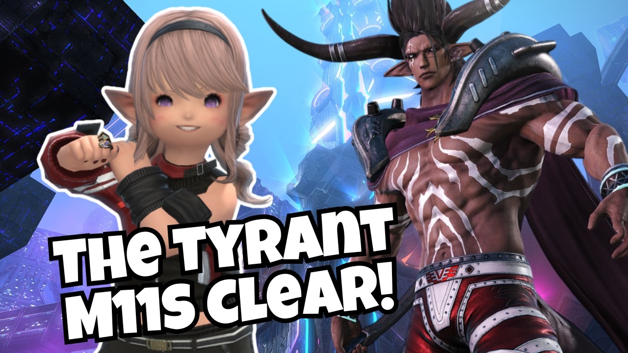 FFXIV AAC Heavyweight M11 (Savage) Clear | The Tyrant M11S | Warrior POV