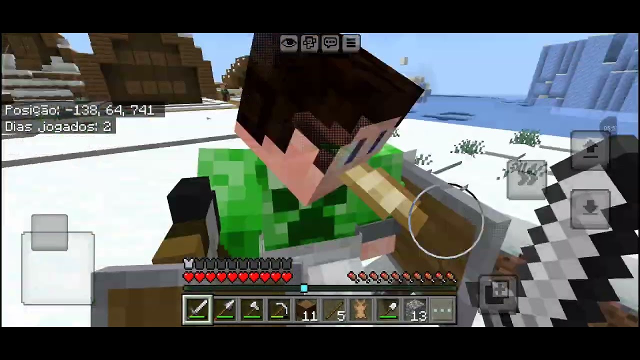Fazendo uma base subterrânea no Minecraft   :)