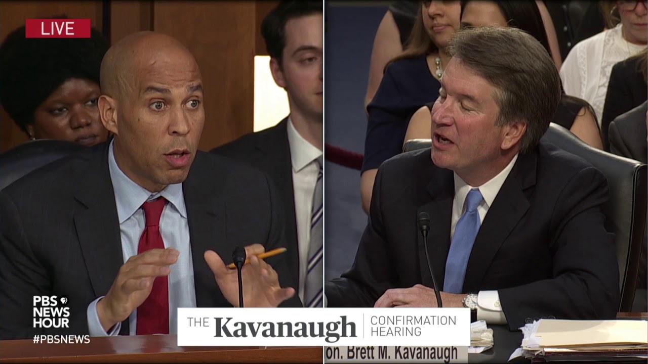 Sen. Booker questions Kavanaugh on LGBT rights and racial disparity in the justice system