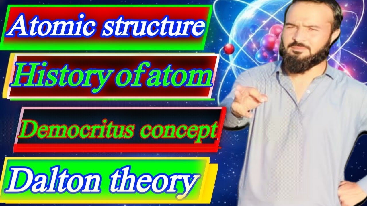  Atom ⚛️, History of atom, John's Dalton atomic theory or model, Dalton postulates and defects/drabk