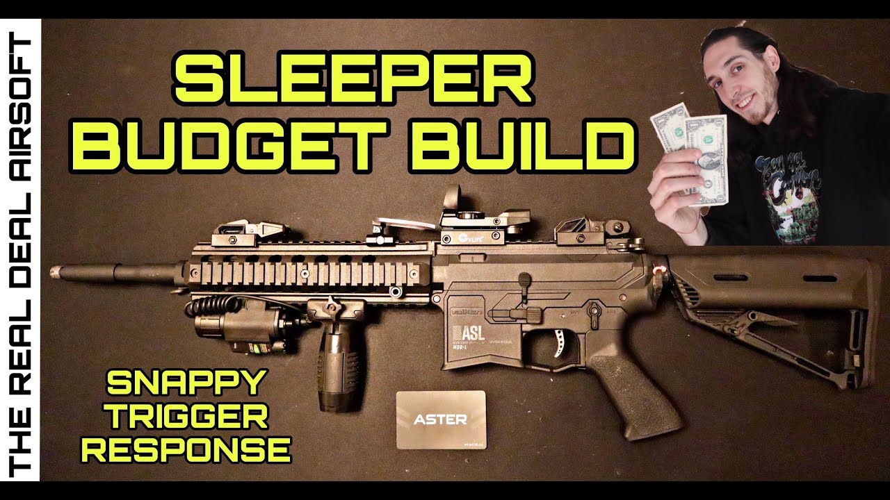 Valken ASL Sleeper Budget Build TRIGGER RESPONSE Airsoft Upgrade