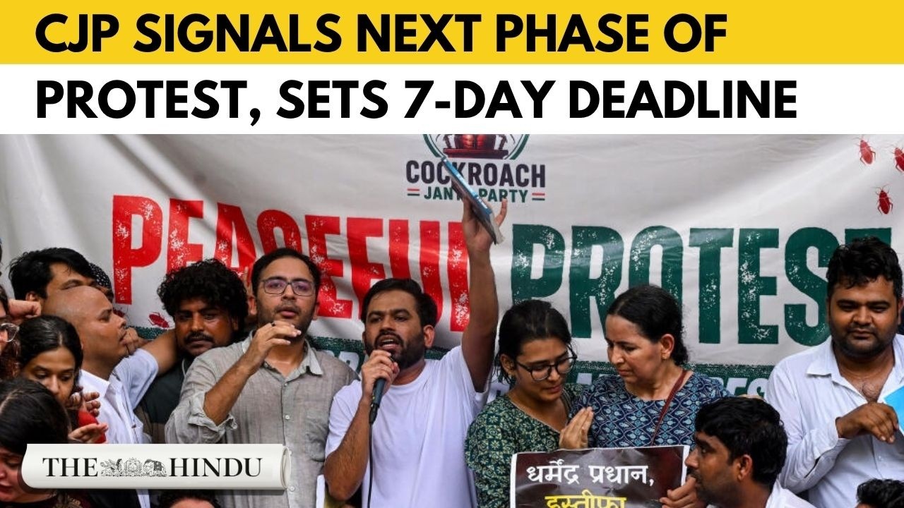 CJP sets 7-day deadline, demands Dharmendra Pradhan&rsquo;s resignation