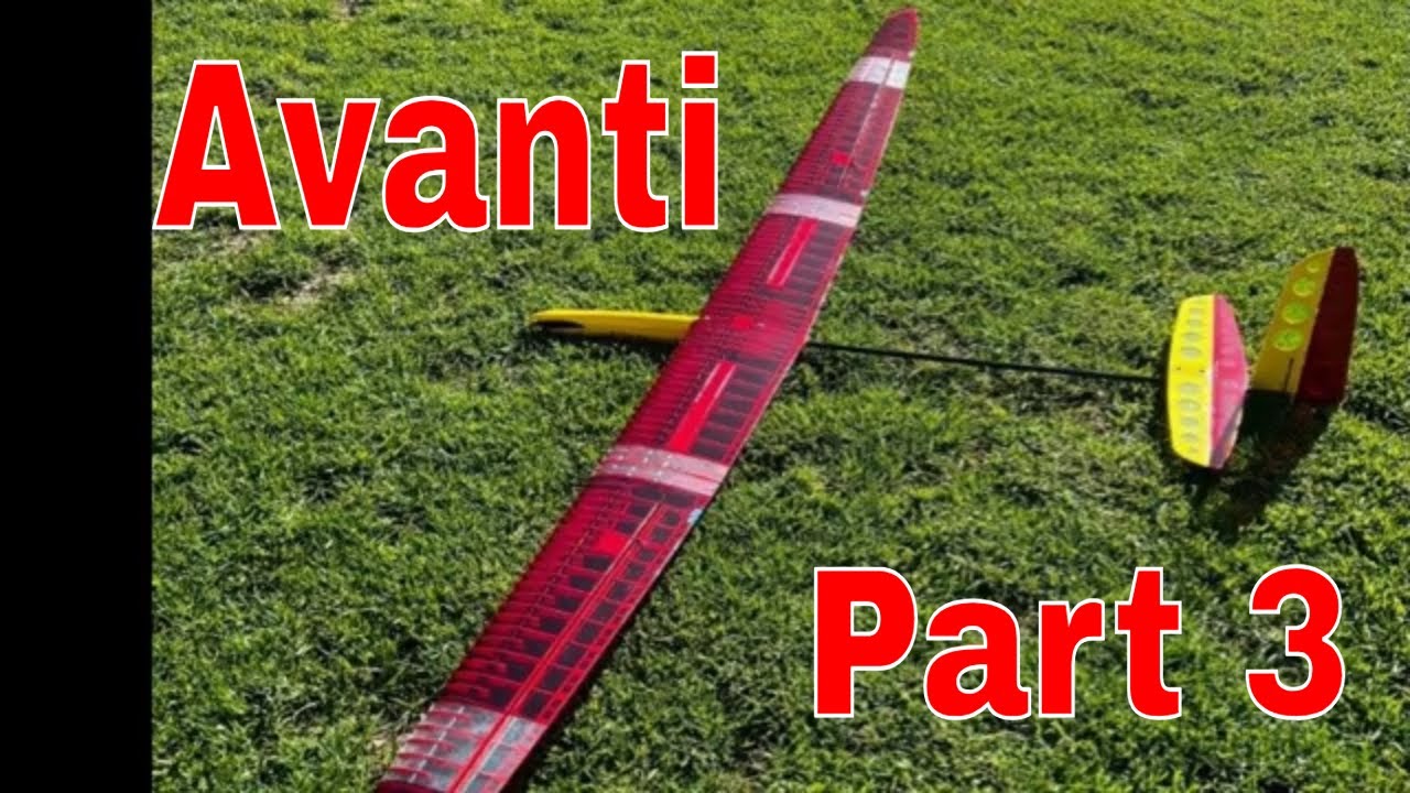 Как построить планер Avanti F5J длиной 3 метра. Часть 3. Элероны. 4k