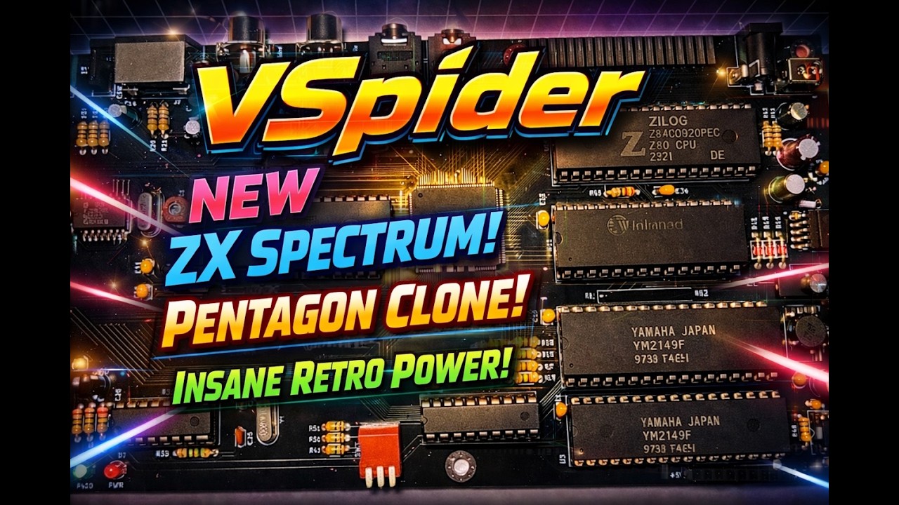 VSpider – My Take on the Pentagon | CPLD ZX Spectrum with DivMMC & TurboSound