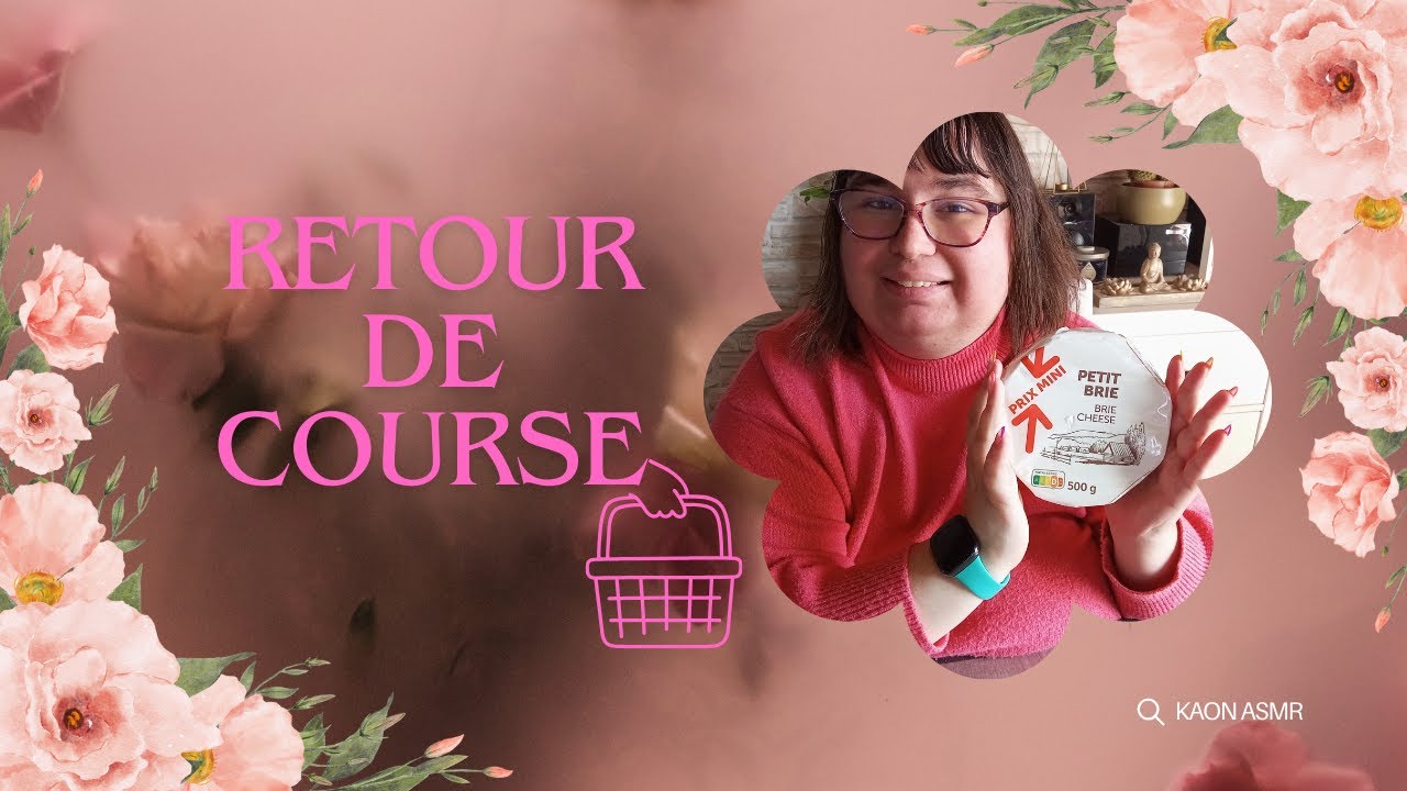 #asmr Retour de course 🛒