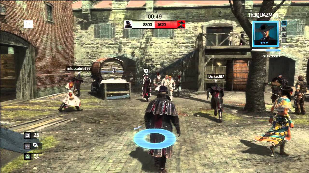 AC3 Multi Solo Manhunt My first 18k on PS3