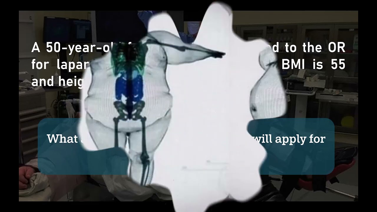 Ventilation of morbidly obese patient: Case scenario