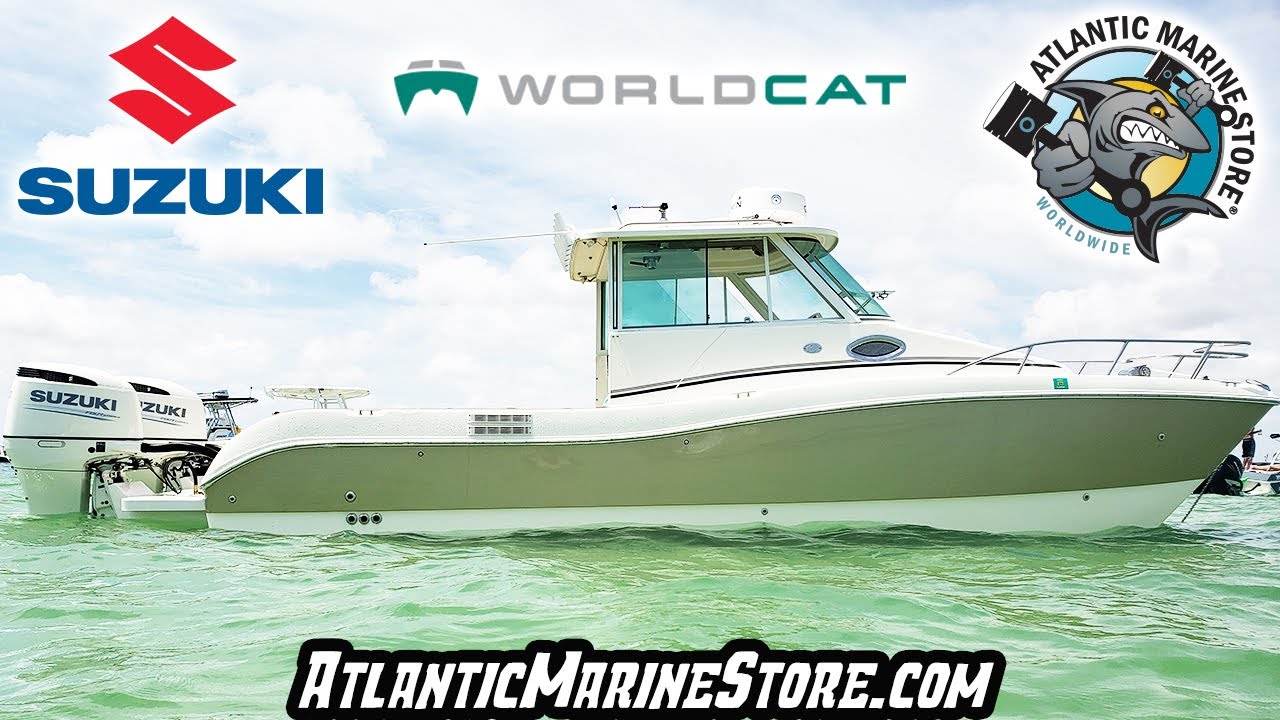 28' World Cat Repowered with Twin 250HP Suzuki's - Atlantic Marine