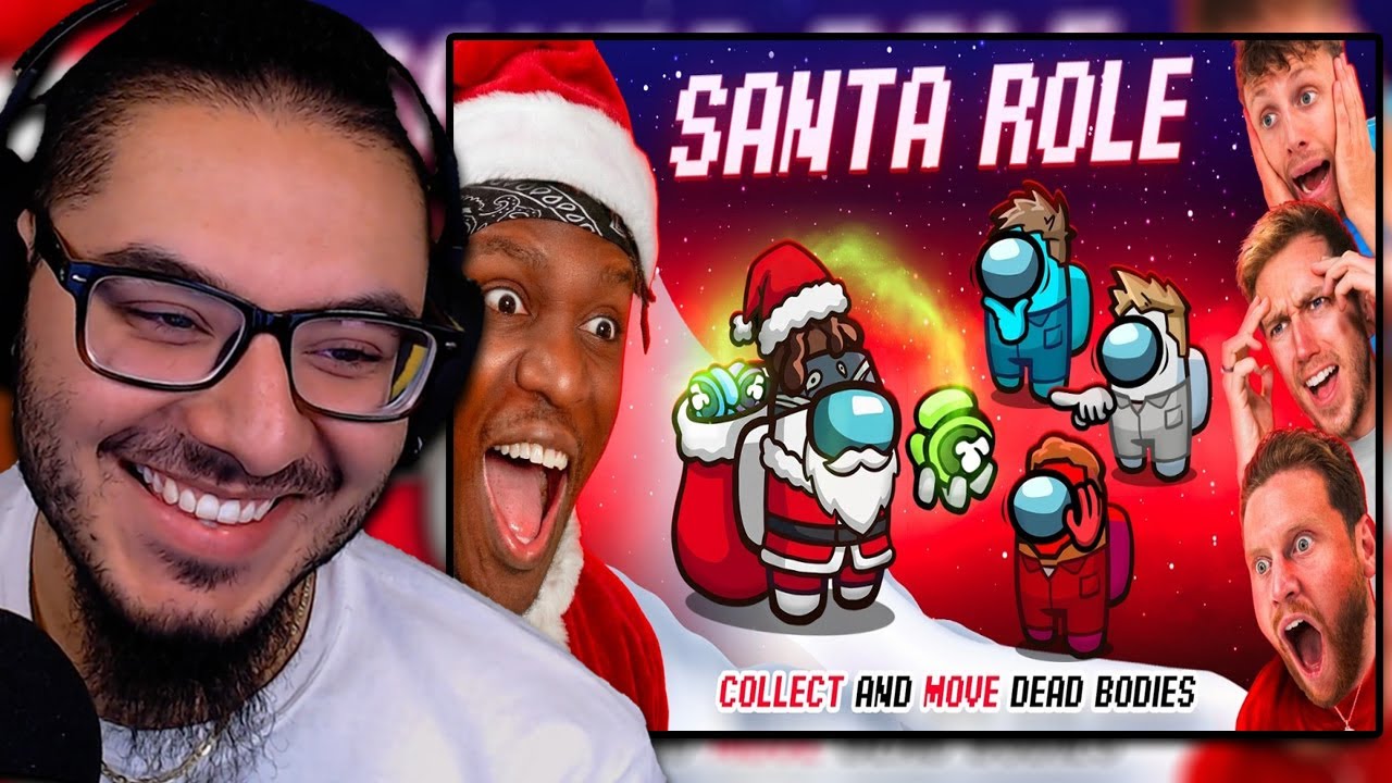 SIDEMEN AMONG US CHRISTMAS SPECIAL: SANTA ROLE (MoreSidemen) | РЕАКЦИЯ