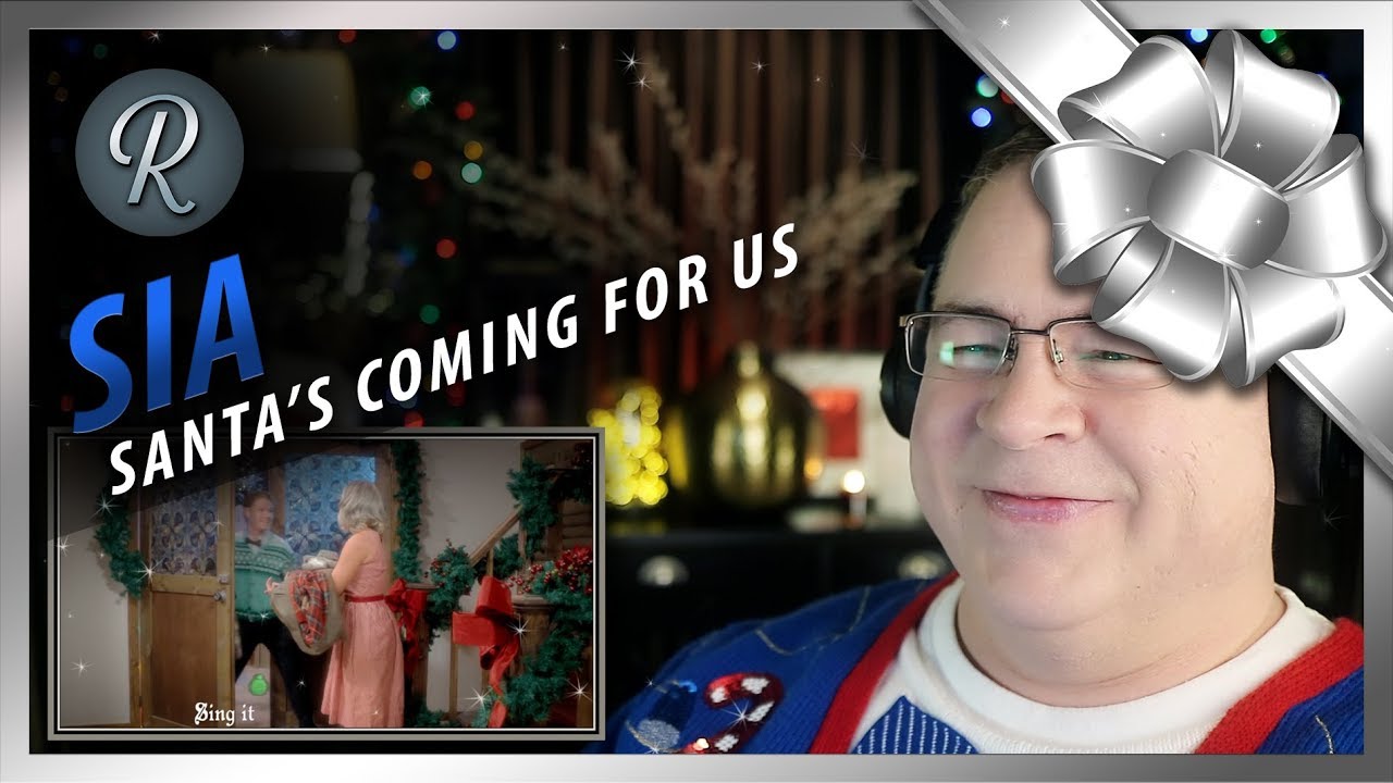 Sia Reaction | “Santa's Coming For Us” (Official Video)