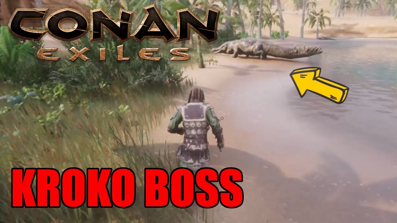Die KROKO BOSSE platt machen / Conan Exiles 2024 