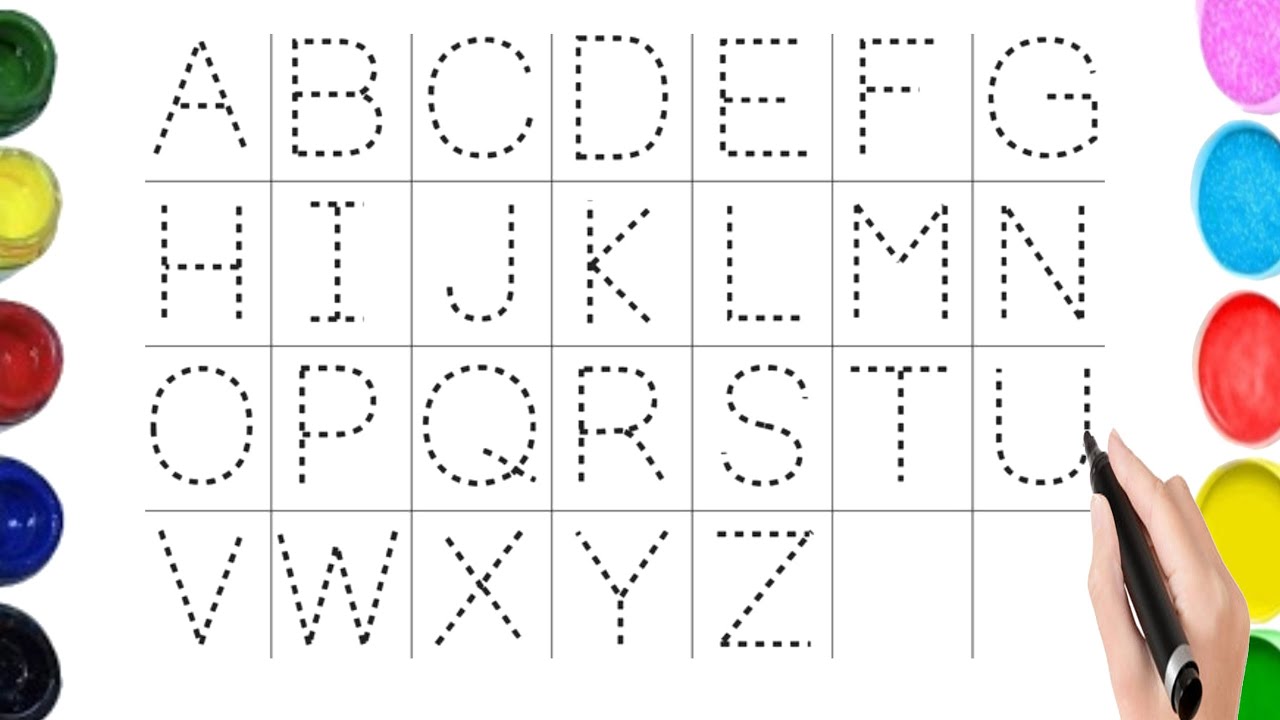Изучаем алфавит ABCD и цифры, считаем от 1 до 3. Фигуры для детей и малышей. Песенка про фонетику...