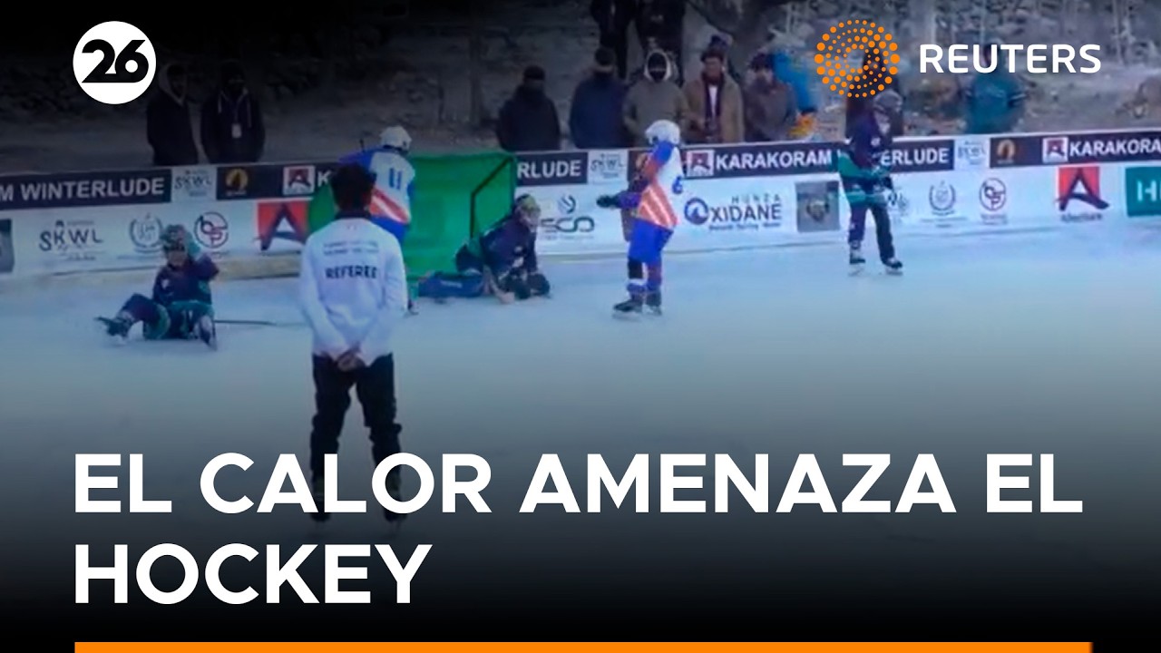 Demasiado calor para el hockey sobre hielo: valle pakistaní lamenta el cambio climático | #Reuters