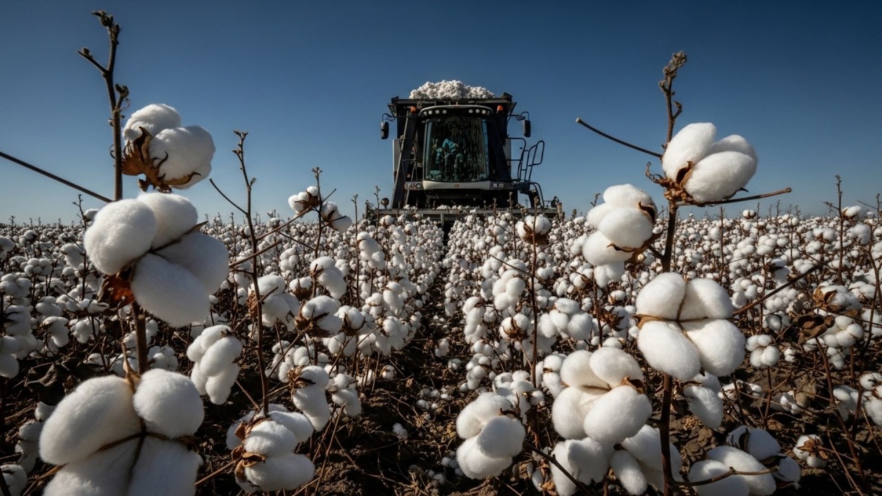 Cotton Farming to Factory | Cultivation, Harvesting, and Processing | Agricultural Secrets