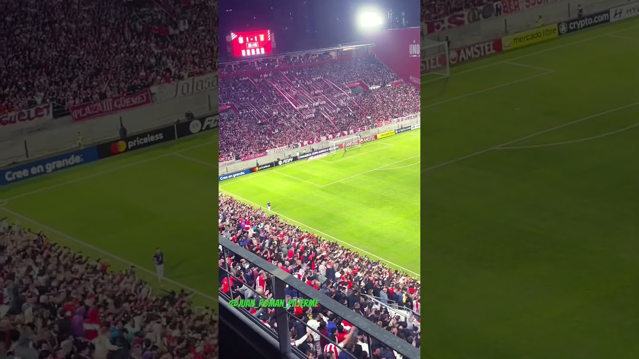 Estudiantes-The Strongest        Goal by Edwin Cetre for 2:1