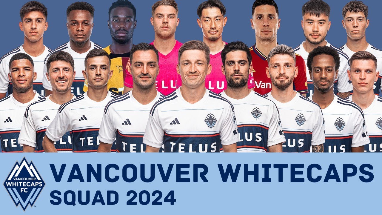 VANCOUVER WHITECAPS FC Squad Season 2024 | Vancouver Whitecaps | MLS 2024 | FootWorld