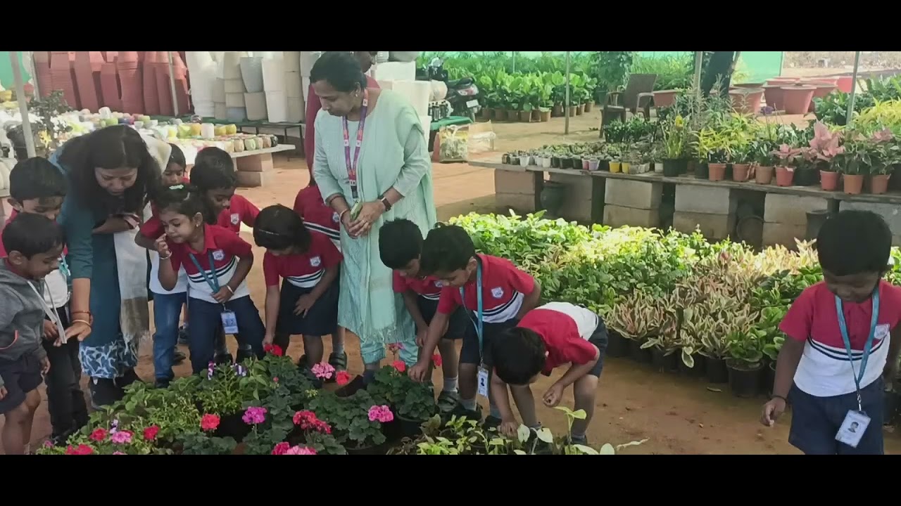 AN EXCITING TRIP TO A  PLANT NURSERY| FIELD TRIP | THE PRODIGIES INTERNATIONAL SCHOOL