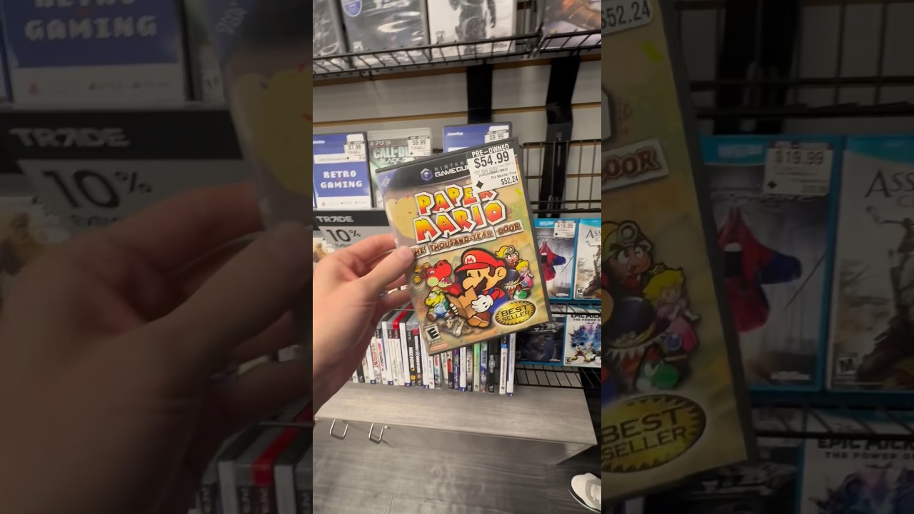 Finding Retro Games at Gamestop