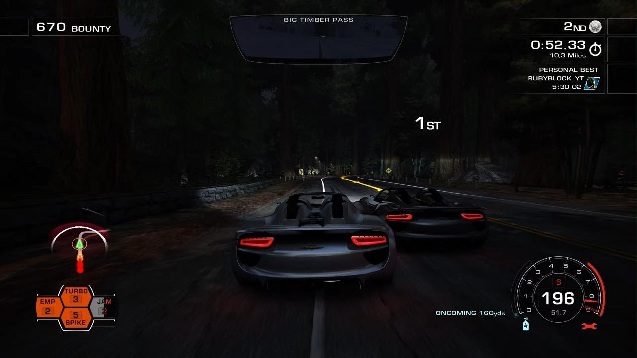 Need for Speed Hot Pursuit Remastered 918 spyder