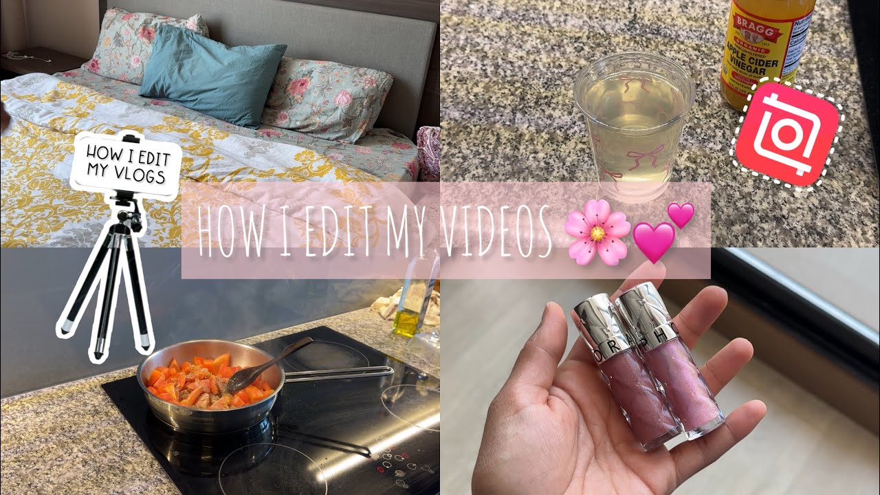 How I edit my videos - InShot 👩&zwj;💻🌸🌱