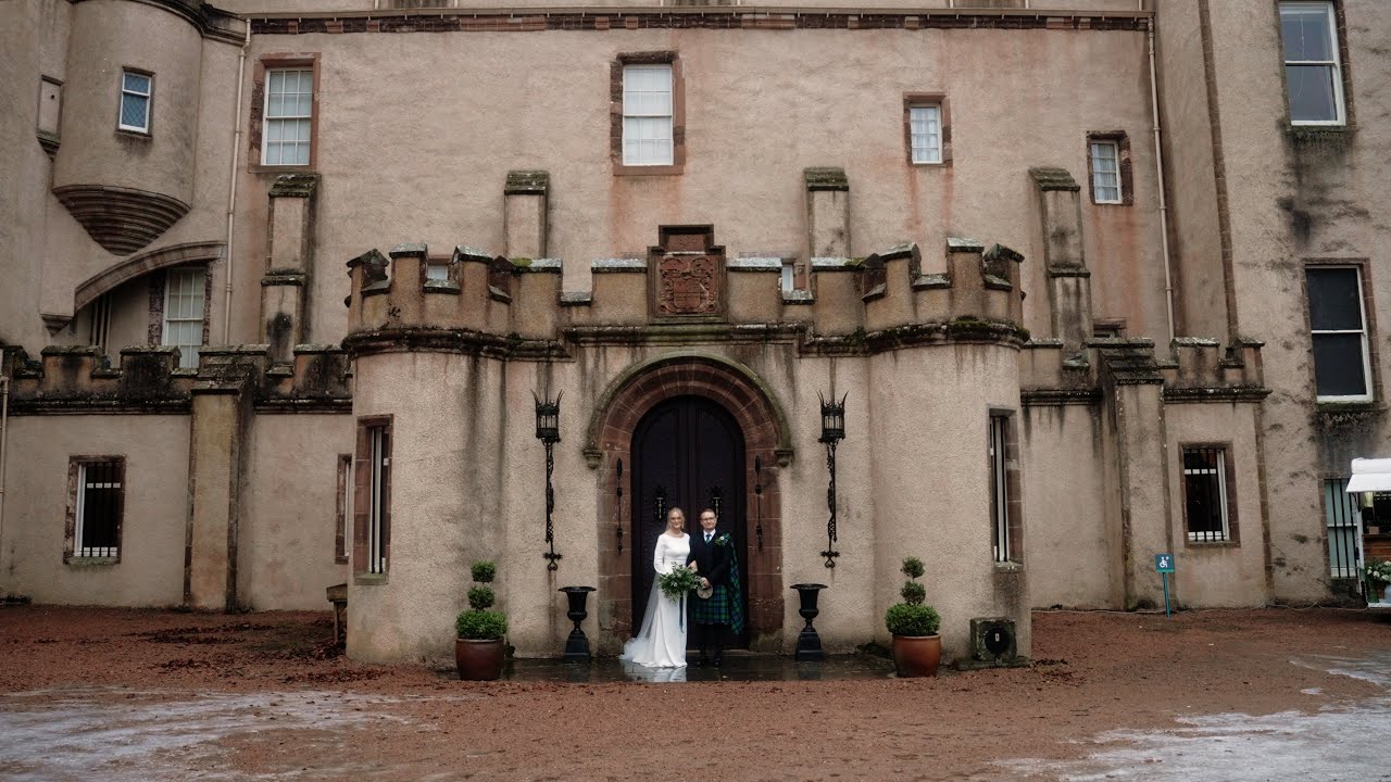 Fyvie Castle | Wedding Highlights | Lydia & Scott's Wedding | Scotland | Aberdeenshire