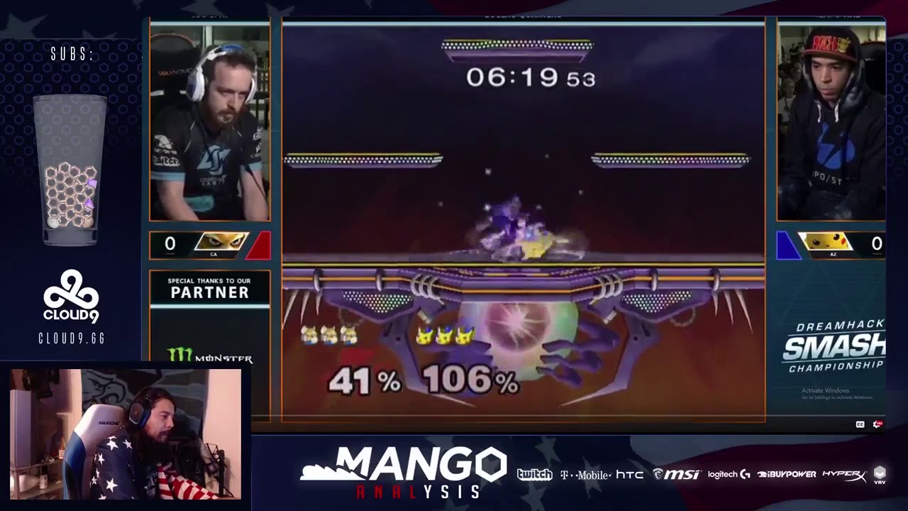 Mang0 Analysis - Axe/Sfat Dreamhack Denver: Weekly Melee Analysis