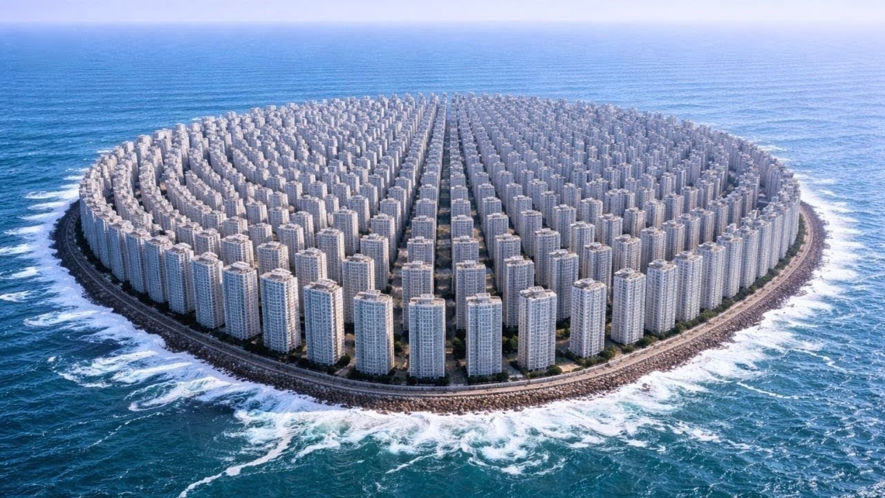 500 Хмарочосів, Нуль Людей: Найбільший Порожній Острів Китаю