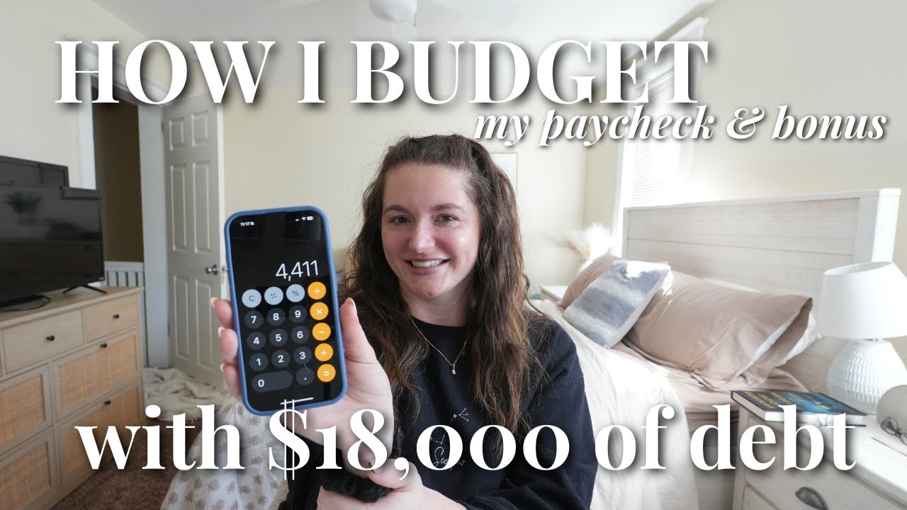 $4,000 PAYDAY ROUTINE! paying off debt, car loan, saving for a house, bills & expenses
