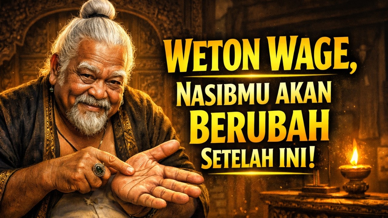 WETON WAGE, NASIBMU BISA BERUBAH SETELAH INI KAYA MENDADAK