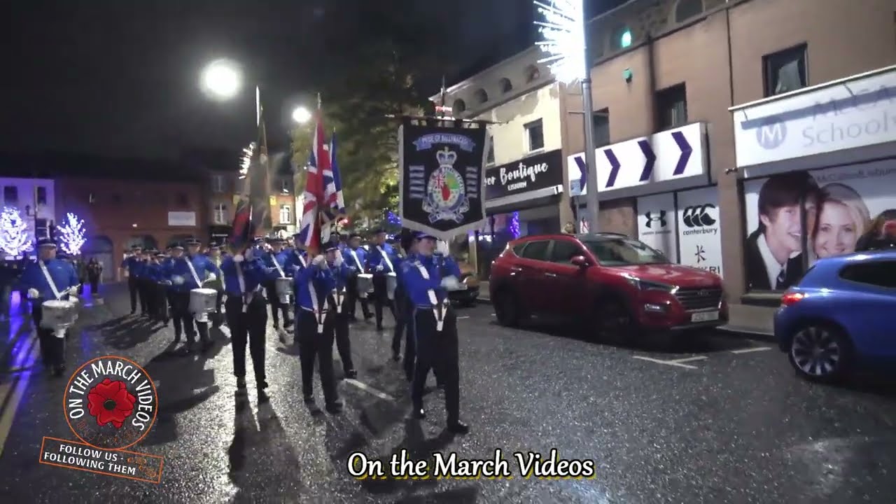Pride of Ballymacash @ Lagan Valley Shutting of the Gates parade 21st Nov 2025