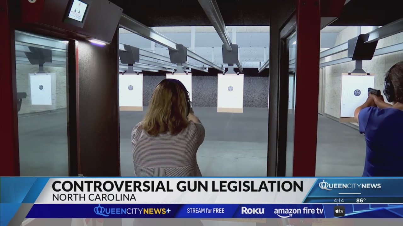 Controversial gun legislation in North Carolina