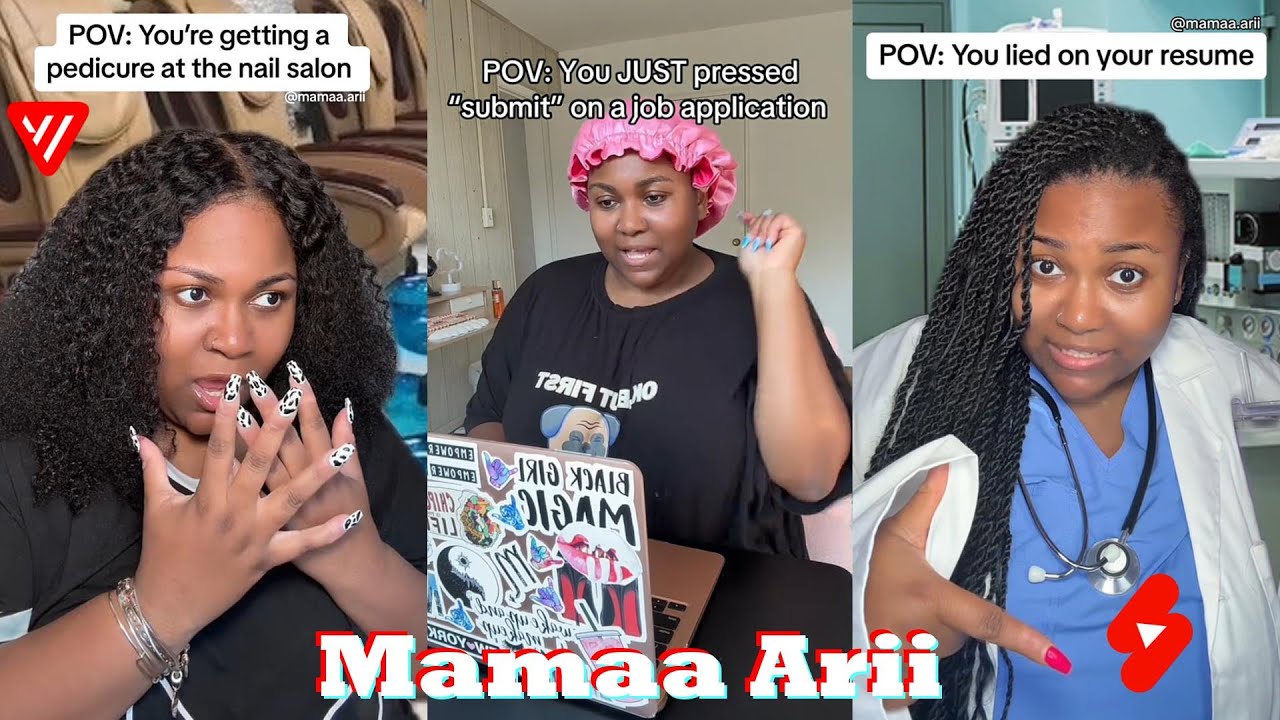 *4 HOUR* Mamaa Arii TikTok | Funny Mamaa Arii POV