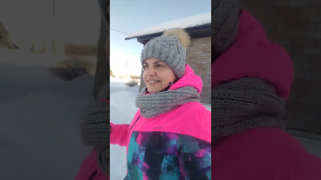 зима уборка снега