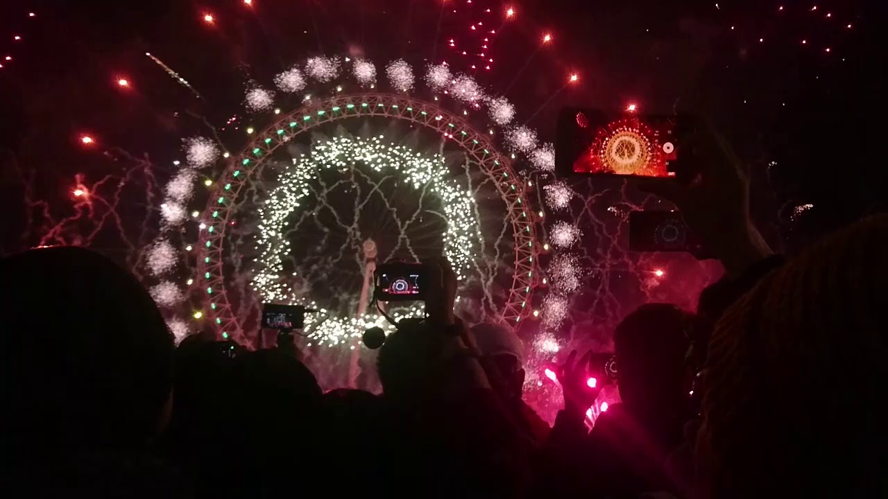 London 2019 NYE Fireworks (Full Video)