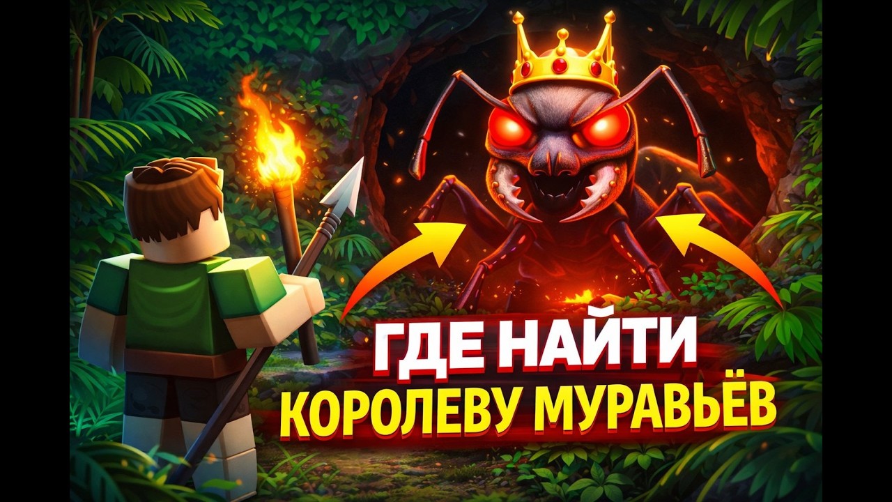 ГДЕ МОЖНО НАЙТИ КОРОЛЕВУ МУРАВЬВ В BOGGA BOGGA [REBORN]