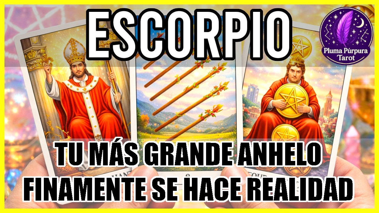 Escorpio 🔥 A Punto De Lograr Tu Sueño Mas Anhelado! Lo Mas Extraordinario Se Manifestara! 🔥#Escorpio